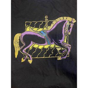 NWOT Vintage Carousel Horse Graphic Tee size XL